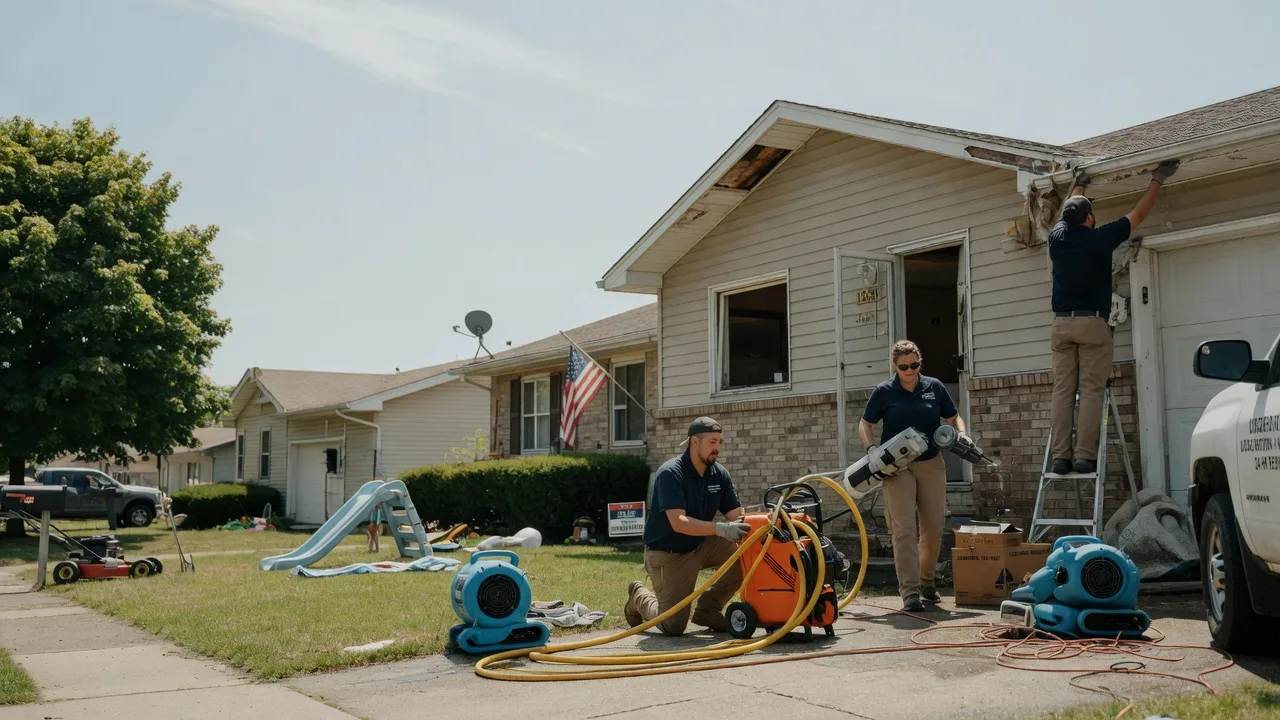Water Damage Restoration in West Salem, IL near me